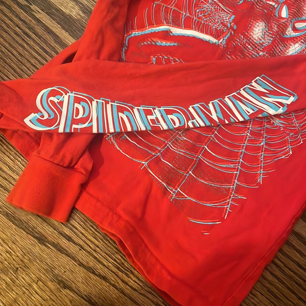 Marvel Spiderman long sleeve tee and hat set - Picture 3 of 10
